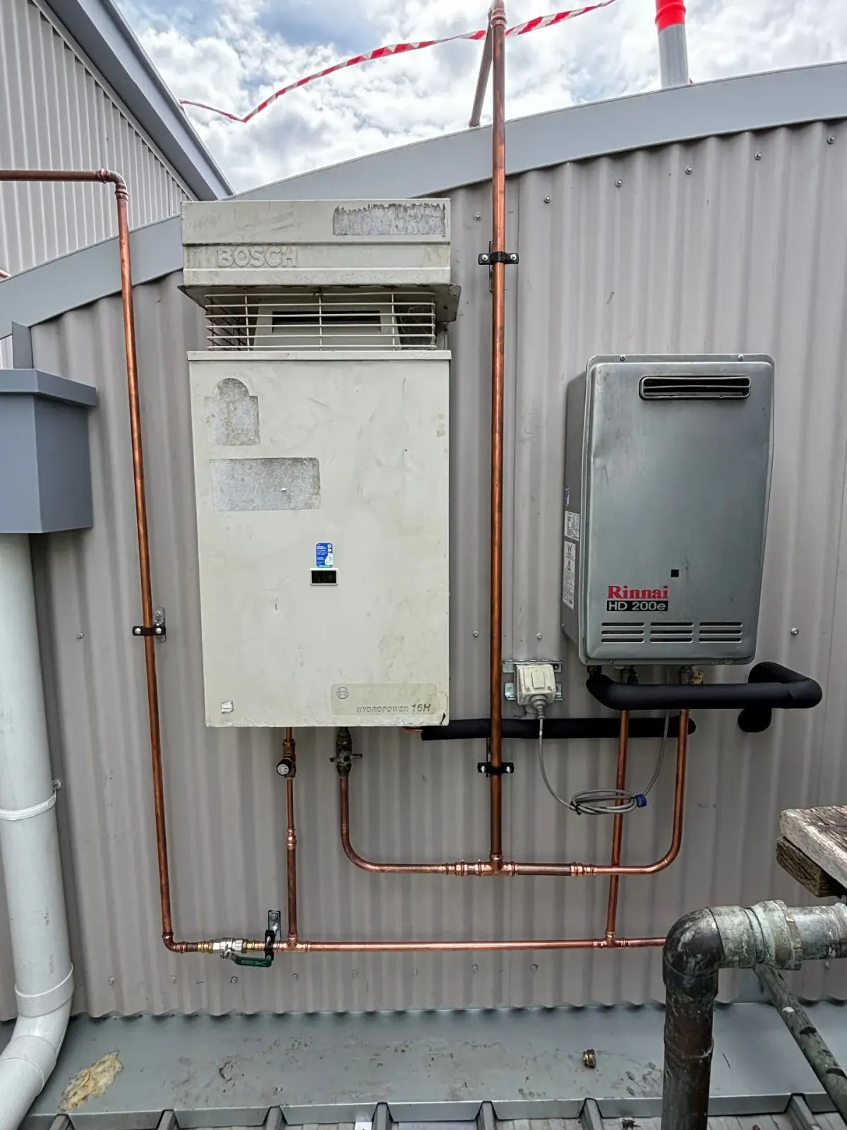 Hot water service