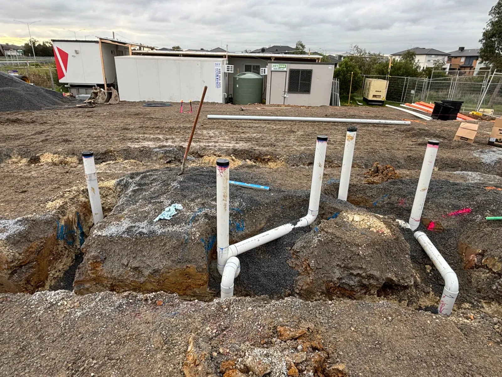 New drain laid