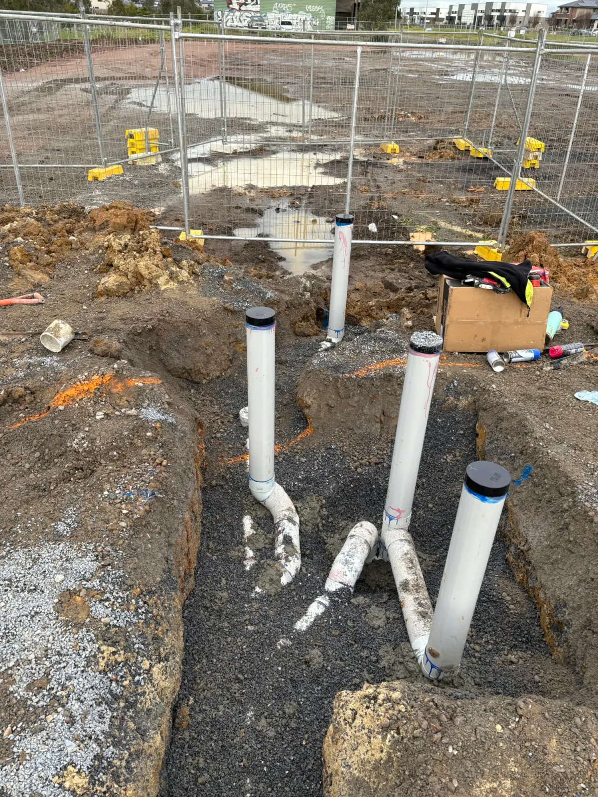 Sewer line access